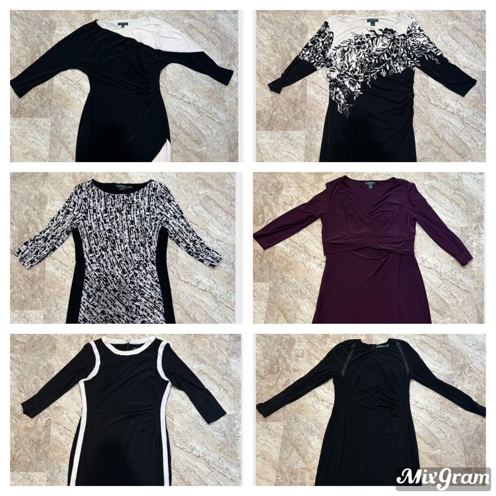 BUNDLE Women’s Size 16 - Lauren by Ralph Lauren Variety Of Dresses LOT OF 6 SALE